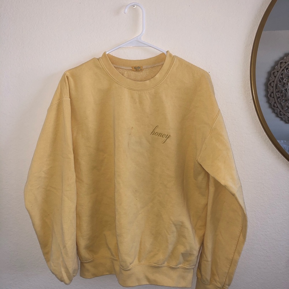 Honey Yellow Sweatshirt